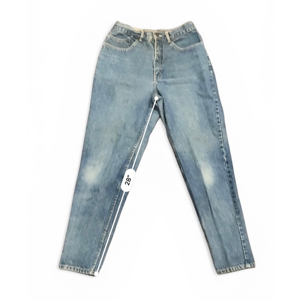Vintage Coca Cola Jeans Womens High Rise Tapered Mom Jeans Denim Sz 27/6 - Picture 4 of 10